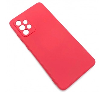Чехол Samsung A72 (2021) Microfiber Красный#1476470