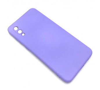 Чехол Samsung A02/M02 (2021) Microfiber Фиолетовый#1476477