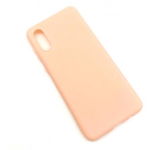 Чехол Samsung A02/M02 (2021) Силикон Матовый Розовый Песок#1634277