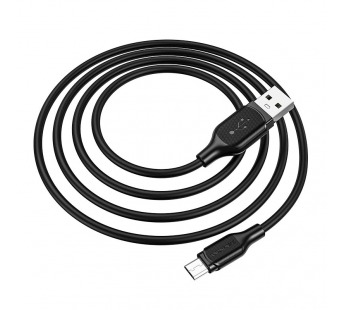 Кабель USB - micro USB BOROFONE BX42 (черный) 1м#982100