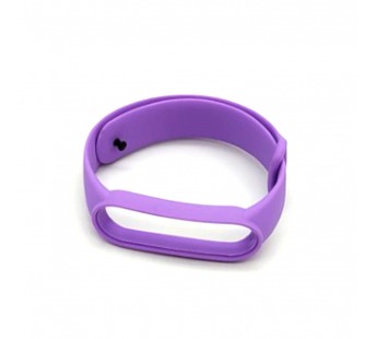 Ремешок Xiaomi Mi Band 5 силиконовый №05 Фиолетовый#1699099