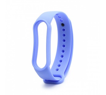 Силиконовый ремешок для Xiaomi Mi Band 5/6 синий (007)#1699094