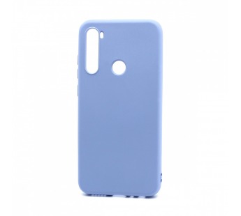 Чехол Silicone Case NEW ERA (накладка/силикон) для Xiaomi Redmi Note 8 голубой#876722