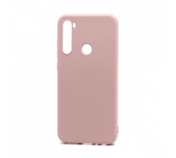 Чехол Silicone Case NEW ERA (накладка/силикон) для Xiaomi Redmi Note 8 светло розовый#876725