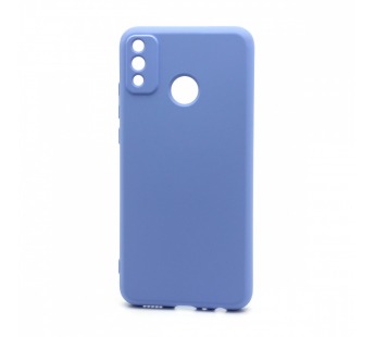 Чехол Silicone Case NEW ERA (накладка/силикон) для Huawei Honor 9X Lite голубой#868038