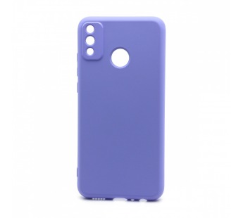 Чехол Silicone Case NEW ERA (накладка/силикон) для Huawei Honor 9X Lite сиреневый#868032