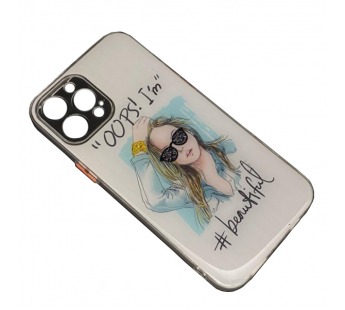 Чехол iPhone 12 Pro Max Силикон Print (I m Beautiful) #1680240