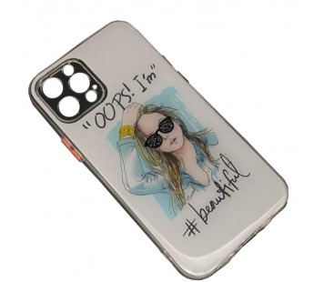 Чехол iPhone 12 Pro Силикон Print (I m Beautiful) #1680253