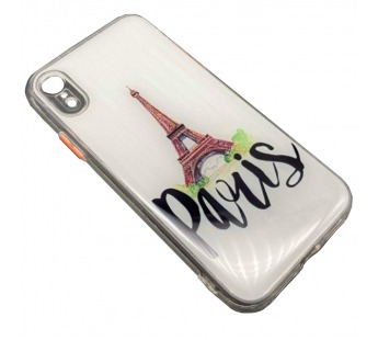 Чехол iPhone XR Силикон Print (Paris) #1680685