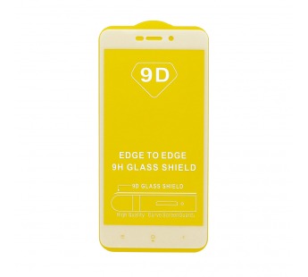 Защитное стекло Full Glass для Xiaomi Redmi 4A белое (Full GC) тех. пак#859687