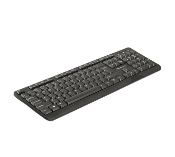 Клавиатура DEFENDER OfficeMate HM-710, USB, чёрная#876466