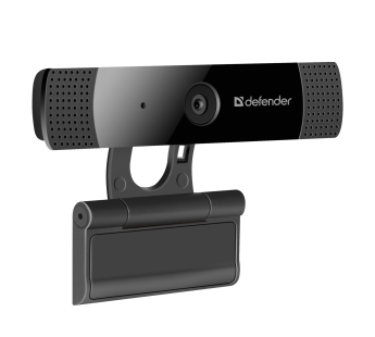 Веб-камера Defender G-lens 2599 FullHD 1080p, 2МП, кабель 2м, черный (1/60)#876493