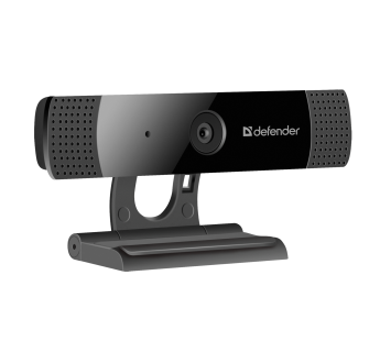 Веб-камера Defender G-lens 2599 FullHD 1080p, 2МП, кабель 2м, черный (1/60)#876494