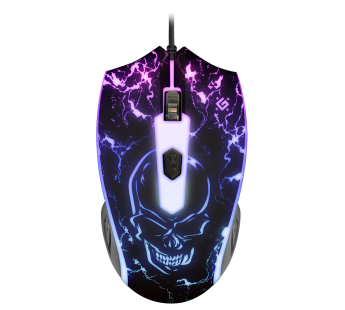 Мышь оптическая Defender Overmatch GM-069 игровая#876477