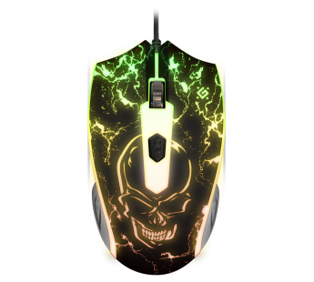 Мышь оптическая Defender Overmatch GM-069 игровая#876478