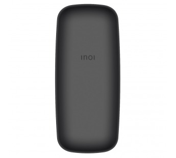 Мобильный телефон INOI 101 (ЗУ в комплекте, 2SIM, EDGE, BT, FM, MicroSD, фонарик) Черный#1693986