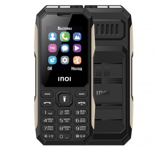 Мобильный телефон INOI 106Z (2SIM, UMTS, BT, FM, micro SD, фонарик) Черный#1621671