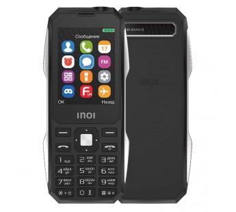 Мобильный телефон INOI 244Z (без Bluetooth, камеры, диктофона) Черный#1630383