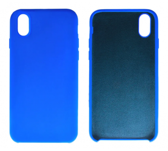 Чехол-накладка Soft Touch для iPhone X/Xs Синий#1165063