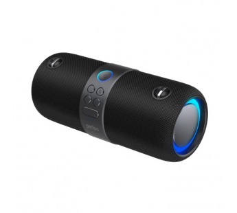 Колонка-Bluetooth Perfeo "PIPE"  FM, MP3 ,USB, AUX, TWS, мощность 14Вт, 3600mAh, черная с подсветкой#1505272