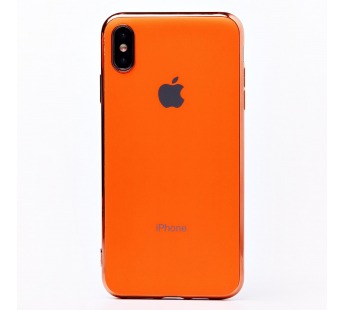 Чехол-накладка ORG SC154 матовый для "Apple iPhone XS Max" (orange) (112999)#1060043