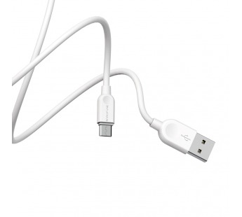 Кабель USB - micro USB Borofone BX14 LinkJet (100см) белый#1049219