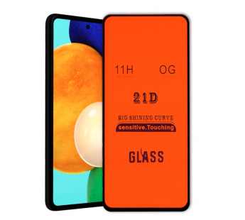 Защитное стекло Samsung A52 (2021)/A51/S20FE/M31s (2020) (Full Glue) тех упаковка Черное#1655957