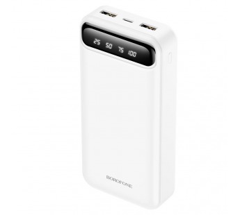 Внешний аккумулятор Borofone BJ14A Freeway 20000mAh (USB*2) (white)#1745090