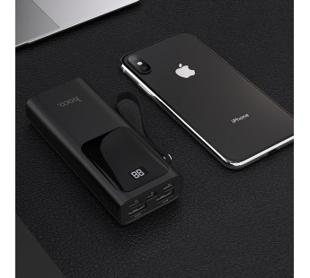 Внешний аккумулятор Hoco J41 10000 mAh (USB*2) (black)#1788329