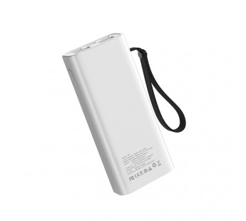 Внешний аккумулятор Hoco J41 10000 mAh (USB*2) (белый)#1165083