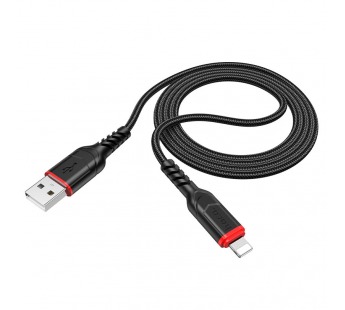 Кабель USB - Apple Lightning Hoco X59, черный 1м#1720416