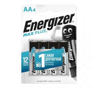 Элемент питания ENERGIZER LR6 MAX PLUS (4 бл) (96)#1165218