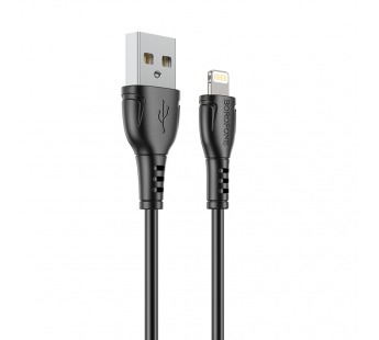Кабель USB - Apple lightning Borofone BX51 Triumph (100см) черный#1197839