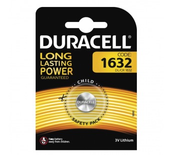 Элемент питания DURACELL CR1632 BL1 (1/10/100)#1222749