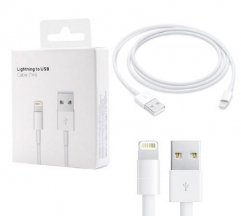 Кабель USB - Lightning Foxsonn X (белый) 1м#1848415