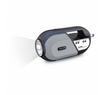                         Портативная колонка Smartbuy BLINK, 5Вт, Bluetooth, MP3, FM, фонарь черная #1505203