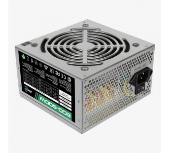 Блок питания 600Вт Aerocool ECO-600W (120мм,1PCI-E, 4SATA), шт#1439606