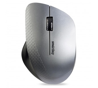Мышь оптическая беспроводная SmartBuy 309AG Silver/Black, шт#1231775
