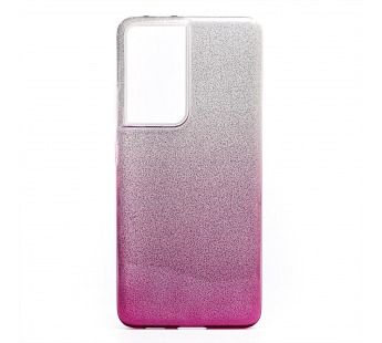 Чехол-накладка - SC097 Gradient для Samsung SM-G998 Galaxy S21 Ultra (purple/silver)#1274968