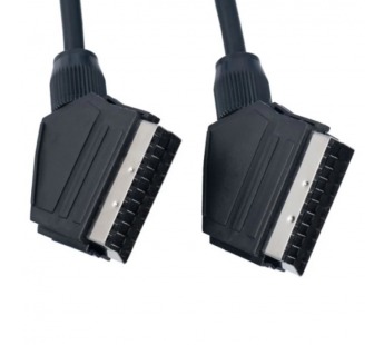 Кабель PERFEO SCART (21 pin) вилка - SCART (21 pin) вилка, 3 meters (S8002)#1417848