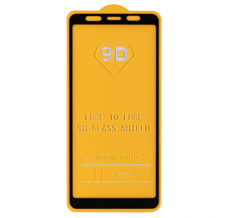 Защитное стекло Samsung J8 Plus (2018) (Full Glue) тех упаковка Черное#2100015