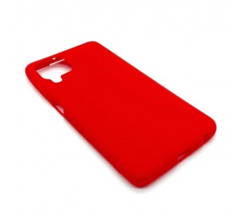 Чехол Samsung A22 (2021) Силикон Матовый Красный#1476442
