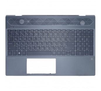 Топ-панель HP Pavilion 15-cw синяя#1858710