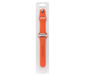 Ремешок - ApW03 для Apple Watch 42/44/45/49  mm Sport Band (S) (orange)#1307248