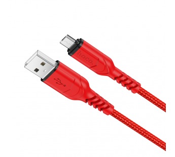 Кабель USB - Micro USB Hoco X59, красный 1м#1567852