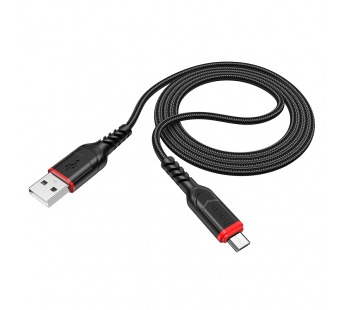 Кабель USB - micro USB Hoco X59, черный 1м#1567845