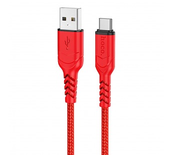 Кабель USB - Type-C Hoco X59, красный 1м#1997484