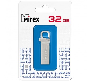 USB карта памяти 32ГБ Mirex CRAB (13600-ITRCRB32)#1395094