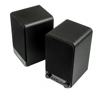 Колонки Dialog AJ-13 BLACK Jazz 2.0, 2*15W RMS, Bluetooth, USB+microSD reader#1355073