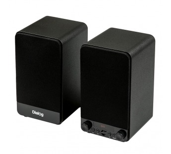 Колонки Dialog AJ-13 BLACK Jazz 2.0, 2*15W RMS, Bluetooth, USB+microSD reader#1355072